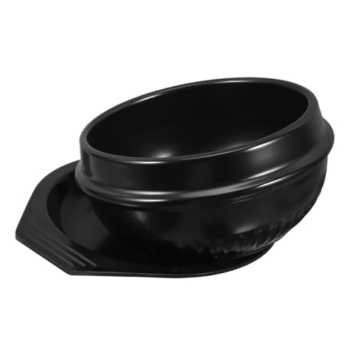 LIGIGWASH Keramischer Sandtopf mit Untersetzer Multifunktionaler Kochtopf für Bibimbap und Suppen Hitzebeständig und Gesund für Küche und Beim Camping von LIGIGWASH