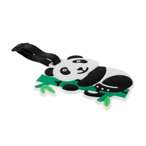 LIGIGWASH Kofferanhänger Panda Design Silikon Robustes Reisegepäcketikett für Einfache Identifikation für und Familien Langlebig und Farbenfroh LIGIGWASH Kofferanhänger Panda Design Silikon Robustes Reisegepäcketikett für Einfache Identifikation für und Familien Langlebig und Farbenfroh von LIGIGWASH