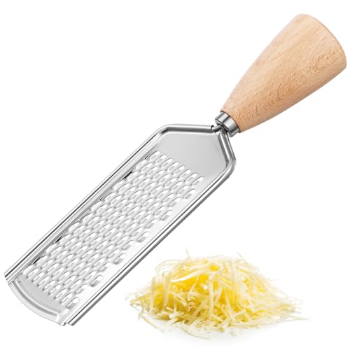 LIGIGWASH Küchenreibe aus mit Buchenholzgriff Multifunktionale Essensreibe für Karotten Gurken und Küchenzubehör Rostfrei und Spülmaschinenfest LIGIGWASH Küchenreibe aus mit Buchenholzgriff Multifunktionale Essensreibe für Karotten Gurken und Küchenzubehör Rostfrei und Spülmaschinenfest von LIGIGWASH