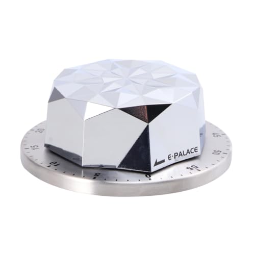 LIGIGWASH Mechanischer Küchentimer aus mit Magnetfunktion Mechanischer Countdown Timer für Backen Lautstarker Alarm Einfach zu Bedienen Magnetisch Haftend für Küchenoberflächen von LIGIGWASH