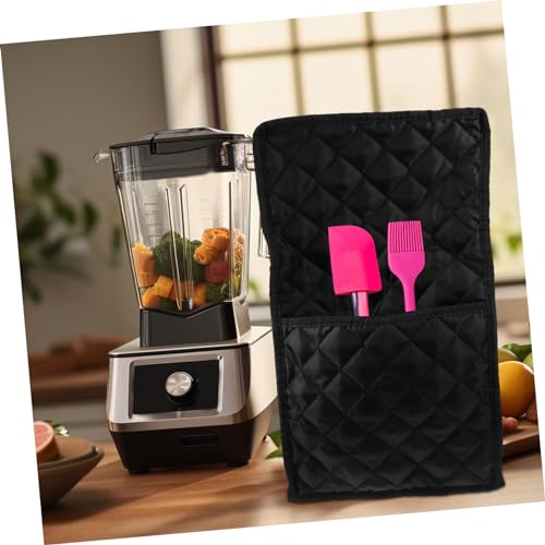 LIGIGWASH Mixer Schutzabdeckung aus Polyester Staubdichte Waschbare Küchenmaschinen Abdeckhaube mit Zubehörfach Passend für Standmixer Kaffeemaschine Toaster Strapazierfähig Pflegeleicht von LIGIGWASH