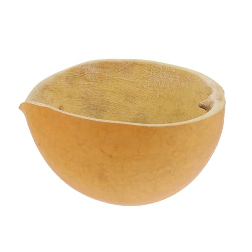 LIGIGWASH Natürliche Kürbis Wasserschöpfkelle aus Robustem Material Große Kapazität Glatte Oberfläche Leicht zu Reinigen Vielseitiger Küchen und Haushaltsschöpflöffel Umweltfreundlich und von LIGIGWASH