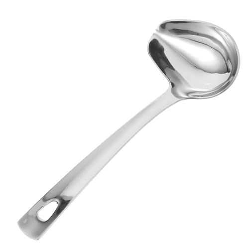 LIGIGWASH Öllöffel Robuste Suppenkelle für Küche Praktischer Öl Schöpflöffel für Hot Pot und Soßen Spülmaschinenfest Leicht zu Reinigen von LIGIGWASH
