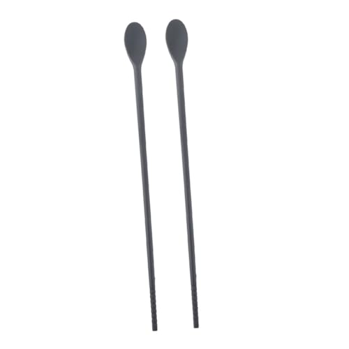 LIGIGWASH Praktische Dual Use Silikon Rührstäbchen und Essstäbchen Hitzebeständig Schmaler Multifunktions Chopstick für Kaffee Getränke Desserts und Nudelgerichte Wiederverwendbar LIGIGWASH Praktische Dual Use Silikon Rührstäbchen und Essstäbchen Hitzebeständig Schmaler Multifunktions Chopstick für Kaffee Getränke Desserts und Nudelgerichte Wiederverwendbar von LIGIGWASH