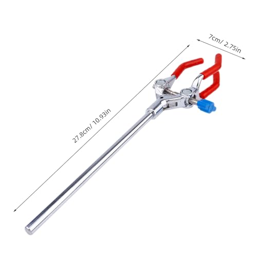 LIGIGWASH Prong Laborflaschenhalter Edelstahl Verstellbar Flexibler Kolbenklammernhalter für Bechergläser Flaschen Reagenzgläser Sicherer Universeller Laborhalter von LIGIGWASH