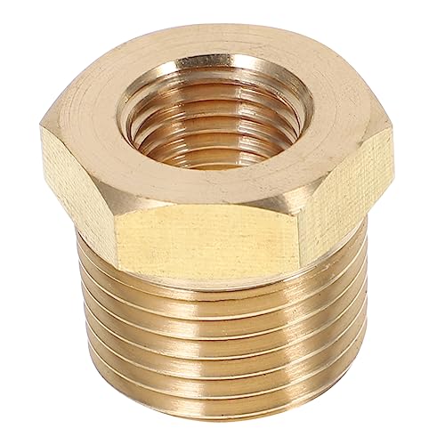 LIGIGWASH Reduzieradapter für Gartenschläuche Npt Männlich Npt Weiblich aus Temperaturbeständig für Wasseranschlüsse und Gartenbedarf von LIGIGWASH