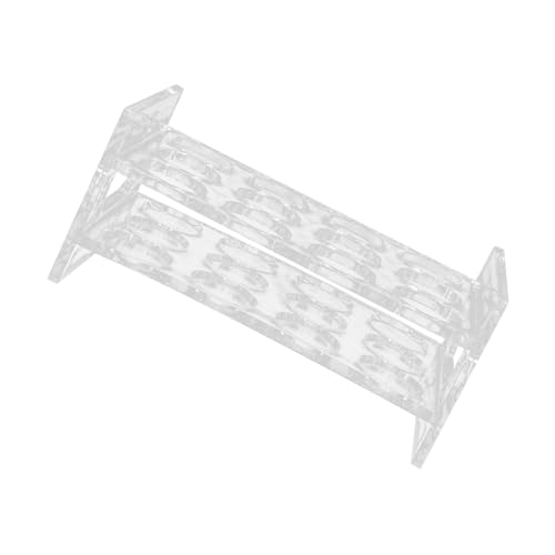 LIGIGWASH Schnapsglas Halter Transparenter Getränkedisplay für Bar Reihen Stilvoller Glashalter für Partys Zuhause Küche und Besondere Anlässe von LIGIGWASH