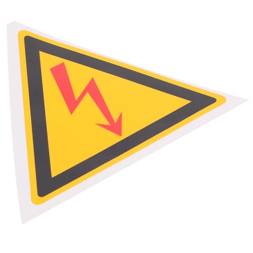 LIGIGWASH Selbstklebendes Warnschild Elektrische Schläge Warnung Sicherheitszeichen für Geräte Maschinen Lesbar Wetterfest Helles Design Praktisch und Einfach zu Anbringen LIGIGWASH Selbstklebendes Warnschild Elektrische Schläge Warnung Sicherheitszeichen für Geräte Maschinen Lesbar Wetterfest Helles Design Praktisch und Einfach zu Anbringen von LIGIGWASH