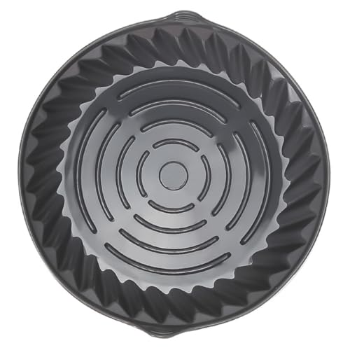 LIGIGWASH Silikon Backform Rund Wiederverwendbar Antihaft Airfryer Matte Hitzebeständig Leicht zu Reinigen für Heißluftfritteuse Küchenhelfer von LIGIGWASH