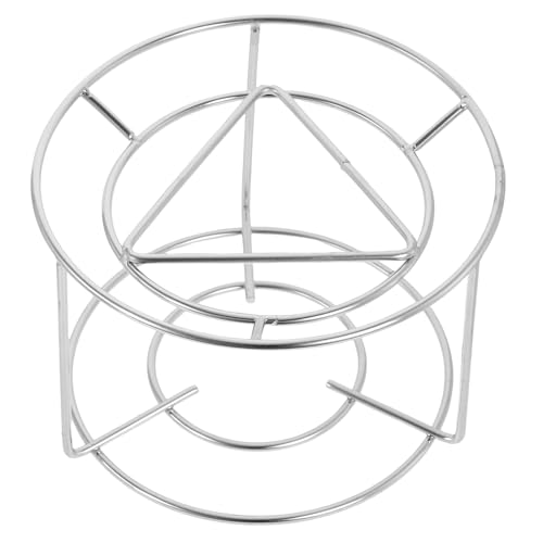 LIGIGWASH Stabiler Camping Herdständer mit Hitzebeständigem Dreibein Design Vielseitiger Alkoholkocherständer für Outdoor Kochen Langlebiges Metallgestell für Wanderungen und Reisen von LIGIGWASH