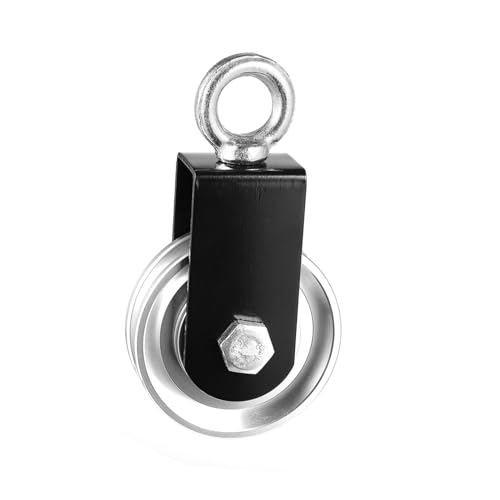 LIGIGWASH Strength Training Zubehör U förmige Robuste Umlenkrolle mit Verschleißfester Geräuscharmer Lagerung Korrosionsbeständig Temperaturfest für Fitnessgeräte Zuhause und LIGIGWASH Strength Training Zubehör U förmige Robuste Umlenkrolle mit Verschleißfester Geräuscharmer Lagerung Korrosionsbeständig Temperaturfest für Fitnessgeräte Zuhause und von LIGIGWASH
