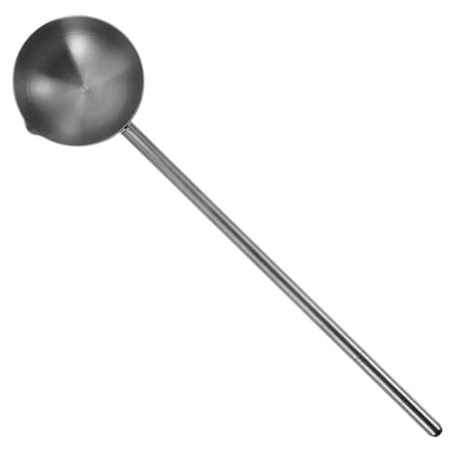 LIGIGWASH Suppenkelle mit Langem Griff Öl Erhitzte Kelle für Küche zum Schöpfen und Servieren von Suppe Langlebig und Komfortabel der Handhabung von LIGIGWASH