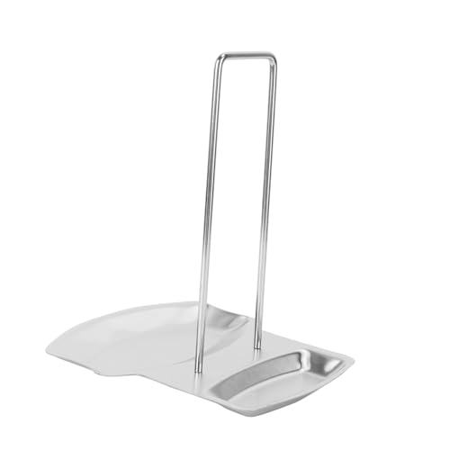 LIGIGWASH Topfdeckelhalter und Kochlöffelständer Langlebiger Küchenutensilienhalter mit Glänzender Oberfläche Platzsparend für Arbeitsplatte und Schranktür Leicht zu Reinigen Silberfarben LIGIGWASH Topfdeckelhalter und Kochlöffelständer Langlebiger Küchenutensilienhalter mit Glänzender Oberfläche Platzsparend für Arbeitsplatte und Schranktür Leicht zu Reinigen Silberfarben von LIGIGWASH