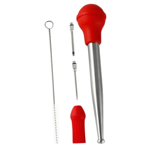 LIGIGWASH Turkey Baster aus Lebensmittelechtem Silikon und Edelstahl Große Marinadenspritze für Barbecue Schnelles Marinieren von Fleisch Wie Pute Huhn Schwein Vielseitiges Grillzubehör LIGIGWASH Turkey Baster aus Lebensmittelechtem Silikon und Edelstahl Große Marinadenspritze für Barbecue Schnelles Marinieren von Fleisch Wie Pute Huhn Schwein Vielseitiges Grillzubehör von LIGIGWASH