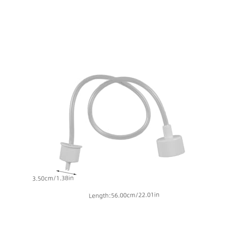 LIGIGWASH Vakuum schlauch für Lebensmittel vakuumierer Kompatibel mit Stabiler Lochtyp vakuumleiter Flexibel Vielseitig Effiziente Externe Vakuumverbindung für Frische und Lagerung von LIGIGWASH