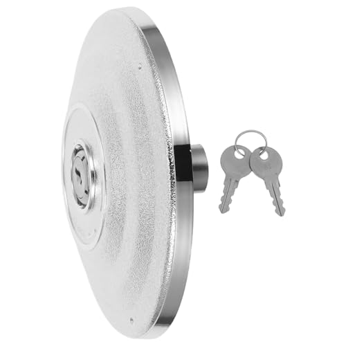 LIGIGWASH Vending Machine Dispenser Lid mit Sicherem Schloss Silberner Kunststoff-deckel für Gumball Candy-automaten Schnelle Installation Ersatzteil für Automatische Verkaufsgeräte LIGIGWASH Vending Machine Dispenser Lid mit Sicherem Schloss Silberner Kunststoff-deckel für Gumball Candy-automaten Schnelle Installation Ersatzteil für Automatische Verkaufsgeräte von LIGIGWASH