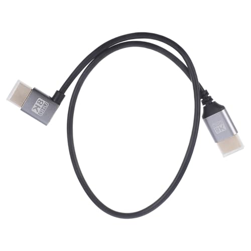 LIGIGWASH Video Kabel Links Gewinkelt Male To Male Monitor Connector für Pc Tv Top Box mit Flexiblem Langlebigem Design von LIGIGWASH