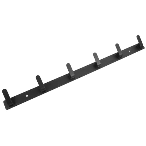 LIGIGWASH Wandhaken ohne Bohren aus Robustem Aluminium Platzsparende Garderobenleiste mit Hoher Tragkraft Moderner Hakenleiste für Bad Küche Flur und Schlafzimmer von LIGIGWASH