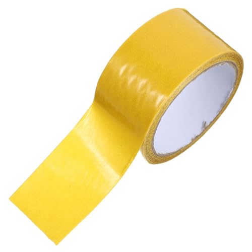 LIGIGWASH Wasserdichtes Doppelseitiges Klebeband für Teppiche Stark Haftendes Spurloses Montageband mit Gelbem Netz für Bodenbeläge und DIY anwendungen von LIGIGWASH