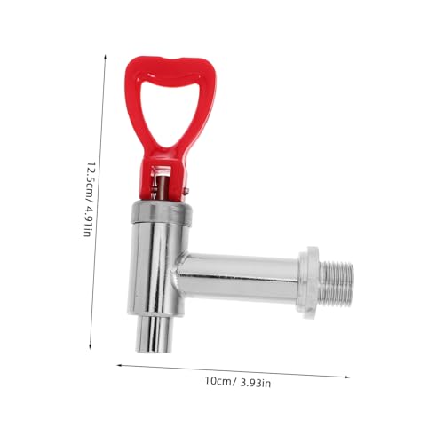 LIGIGWASH Wasserspender Auslaufhahn Edelstahl Abs Robust Langlebig Gewerbe Wasserkocher Ersatz Auslaufhahn Getränkespender Saftspender Spigot für Party und Einrichtung von LIGIGWASH