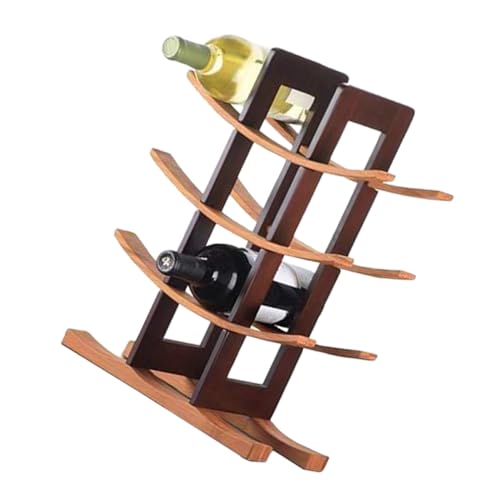 LIGIGWASH Weinregal Stehend Holz Weinflaschenhalter Elegant für Zuhause und Bar Getränke Flaschen Weinliebhaber Weinregal Schmal Robust Stilvoll LIGIGWASH Weinregal Stehend Holz Weinflaschenhalter Elegant für Zuhause und Bar Getränke Flaschen Weinliebhaber Weinregal Schmal Robust Stilvoll von LIGIGWASH