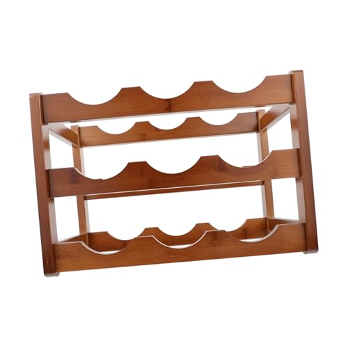 LIGIGWASH Weinregal aus Holz Lagig Flaschen Weinflaschenhalter Stabiles Weinlager für Haushalt Bar Restaurant Tisch Weinaufbewahrung Regal LIGIGWASH Weinregal aus Holz Lagig Flaschen Weinflaschenhalter Stabiles Weinlager für Haushalt Bar Restaurant Tisch Weinaufbewahrung Regal von LIGIGWASH