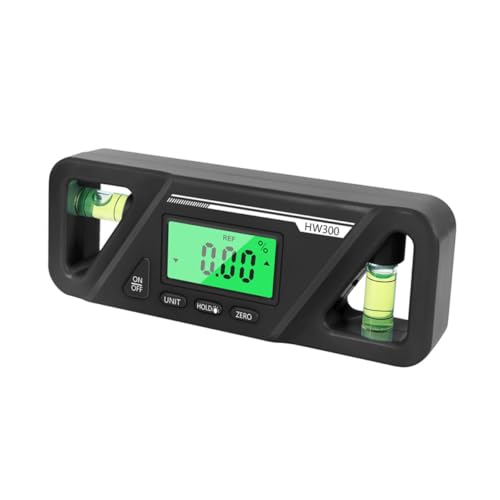 LIGIGWASH Winkelmesser mit Magnetbasis Präziser Neigungsmesser und Wasserwaage Tragbarer Inklinometer mit LCD Display für Autoreparatur Holzverarbeitung und Präzise Winkelmessung LIGIGWASH Winkelmesser mit Magnetbasis Präziser Neigungsmesser und Wasserwaage Tragbarer Inklinometer mit LCD Display für Autoreparatur Holzverarbeitung und Präzise Winkelmessung von LIGIGWASH