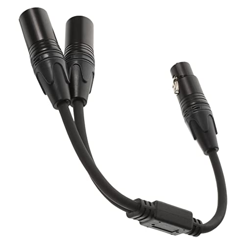 LIGIGWASH Xlr Splitterkabel Weiblich Männlich Poliges Xlr Audiokabel für Mikrofone für Professionelle Audioanwendungen Konferenzräumen und Live Sound Events von LIGIGWASH