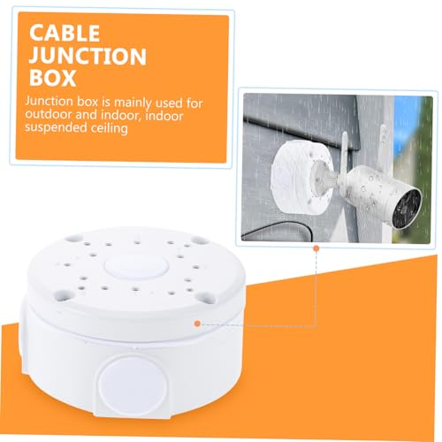 LIGIGWASH wasserdichte Aluminium Anschlussdose für Außenbereich Kabelschutz und Montagebox für CCTV Überwachungskameras Wetterfest für Wand Deckeninstallation LIGIGWASH wasserdichte Aluminium Anschlussdose für Außenbereich Kabelschutz und Montagebox für CCTV Überwachungskameras Wetterfest für Wand Deckeninstallation von LIGIGWASH