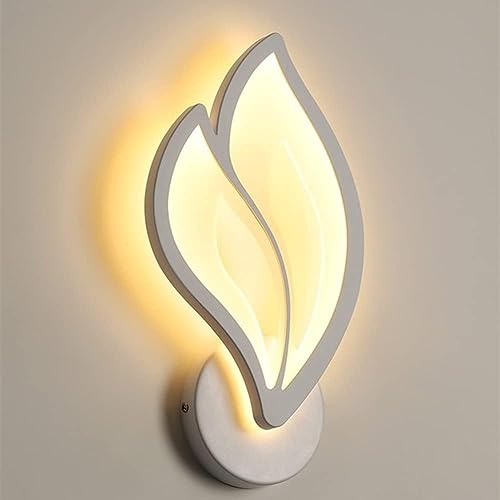 LIGKIN Wandleuchte LED Innen 12W Kreative Blattförmige Wandlampe Modern Acryl Nachtlicht Warmweiß Wandbeleuchtung für Schlafzimmer Büro Korridor Wohnzimmer LIGKIN Wandleuchte LED Innen 12W Kreative Blattförmige Wandlampe Modern Acryl Nachtlicht Warmweiß Wandbeleuchtung für Schlafzimmer Büro Korridor Wohnzimmer von LIGKIN