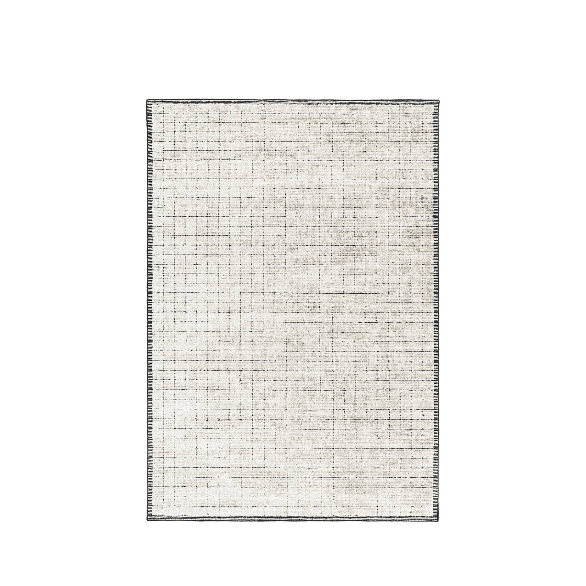 LIGNE PURE // MESH - TEPPICH | HANDGEWEBT | WOLLE BAMBUSSEIDE | ELFENBEIN - 250 X 350 CM von LIGNE PURE