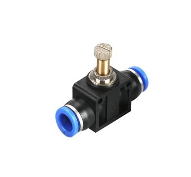 1 Stück pneumatischer Schnellanschluss, Push-In-Schlauchanschluss for Luft- und Vakuumsysteme, 4–16 mm Außendurchmesser(4mm Lsa) von LIGPING