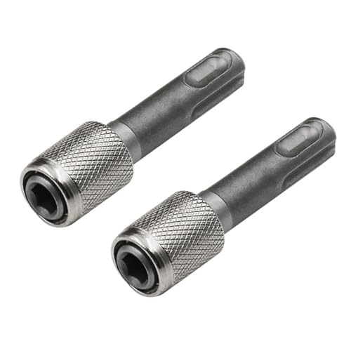 2 Stück 6,35 mm Sechskantschaft Stecknuss Adapter Reduzierstück Set Verlängerung Set Stecknuss Bohrer Adapter Power Drill Nut Driver Tool von LIGSLN