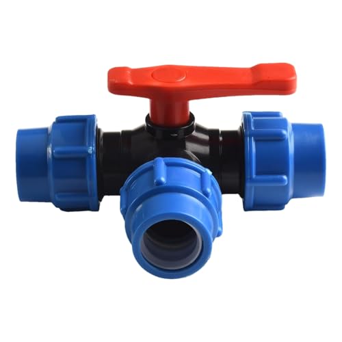 Easy Installion Designs 32 mm stabile Ventile Zubehör für Rohre mit Wasserdurchfluss-Managementventilen, Splittern von LIGSLN