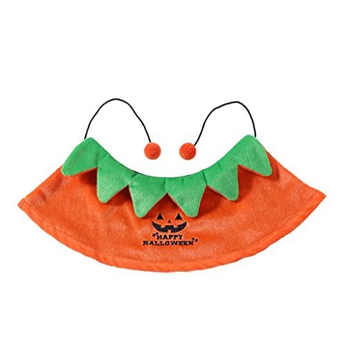 Haustier-Halloween-Kostüm, verstellbarer Umhang, 2-seitiges Design mit fröhlichem Kürbis-Druck, Schwarz mit Fledermaus-Druck, Haustierkostüme für Katzen, Welpen, Hunde, kleine Mädchen Haustier-Halloween-Kostüm, verstellbarer Umhang, 2-seitiges Design mit fröhlichem Kürbis-Druck, Schwarz mit Fledermaus-Druck, Haustierkostüme für Katzen, Welpen, Hunde, kleine Mädchen von LIGSLN