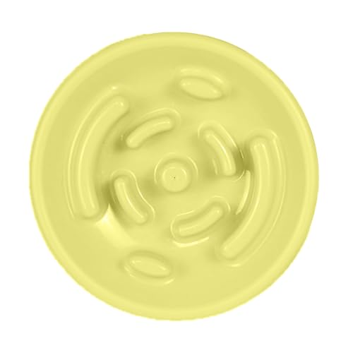 Interaktiv Langsam Fressen Katzen Schüssel Spaß Interaktiv Bequem Katzen Futternapf für bequemes Essen Outdoor Hund Futterspender von LIGSLN