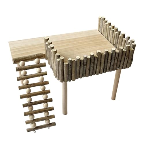 Kletterleiter, Treppe, Hamster, Spielplätze, Aktivität, Kletterplattform, Spielzeug für Zuckergleiter und andere kleine Nagetiere, kleine Haustierleiter von LIGSLN