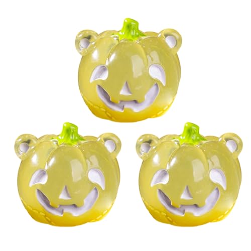 Kreatives Halloween-Landschaftsset mit Fledermaus und Figuren für Heimdekoration, Miniatur-Halloween, leuchtende Dekoration von LIGSLN