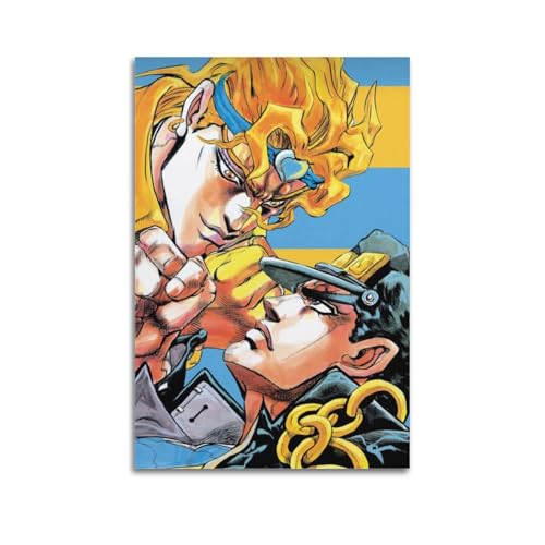 LIHAIXUAN Jojo Bizzare Adventure 3 Poster auf Leinwand, ästhetische Bilder, Kunstdrucke für Wanddekoration, 30 x 45 cm, ungerahmter Stil LIHAIXUAN Jojo Bizzare Adventure 3 Poster auf Leinwand, ästhetische Bilder, Kunstdrucke für Wanddekoration, 30 x 45 cm, ungerahmter Stil von LIHAIXUAN