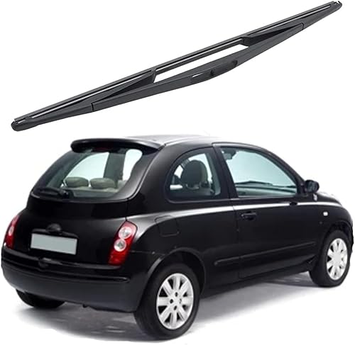 LIHONGMM Heckwischer-SetKit Windschutzscheibe Windschutzscheibe Heckscheibe Automotive Scheibenwischer für Micra 2006-2010 2000-2002 LIHONGMM Heckwischer-SetKit Windschutzscheibe Windschutzscheibe Heckscheibe Automotive Scheibenwischer für Micra 2006-2010 2000-2002 von LIHONGMM