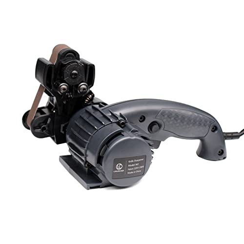 LIHUACHEN M2 Messerschärfer Elektrisch Professioneller Knife Sharpener Electric Tool Küchenschärfer Steinschleifmesser Schleifstein-Wolframschärfer-Werkzeug (EU-Stecker) von LIHUACHEN