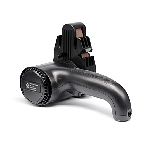 LIHUACHEN M3 Elektrischer Messerschärfer Professionelle Schere Messerschärfer Electric Knife Sharpening Maschine Wolframstahl Messerschärfer Werkzeug (EU Stecker) Schwarz von LIHUACHEN