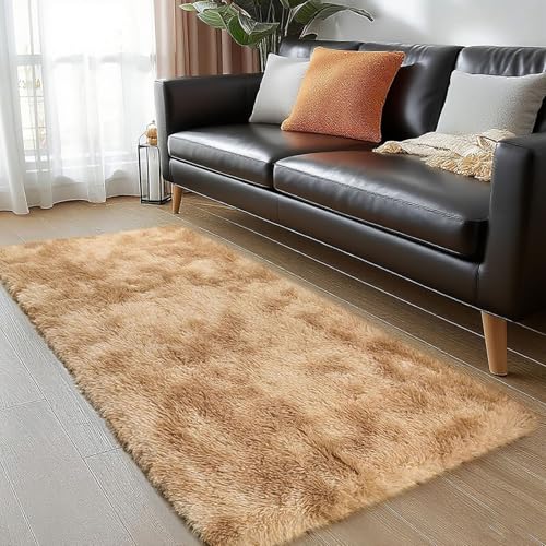 LIHUANE Hochwertiger Outdoor Teppich 140 x 215 cm Waschbar Und rutschfest Hochflor Langflor Teppiche Anti-Rutsch Unterseite für Esszimmer Küchen Schlafzimmer, Beige LIHUANE Hochwertiger Outdoor Teppich 140 x 215 cm Waschbar Und rutschfest Hochflor Langflor Teppiche Anti-Rutsch Unterseite für Esszimmer Küchen Schlafzimmer, Beige von LIHUANE