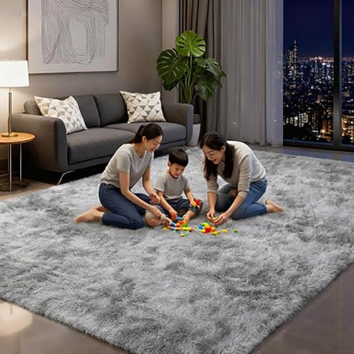 LIHUANE Kuscheliger Teppich 50 x 50 cm Maschinenwaschbar Weich Moderne Teppiche Matte Teppichen Langlebig Und Pflegeleicht für Wohnzimmer, Schlafzimmer Und Terrasse, Hellgrau LIHUANE Kuscheliger Teppich 50 x 50 cm Maschinenwaschbar Weich Moderne Teppiche Matte Teppichen Langlebig Und Pflegeleicht für Wohnzimmer, Schlafzimmer Und Terrasse, Hellgrau von LIHUANE