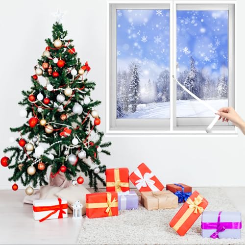 Wärmeschutzvorhang 154 x 120 cm Staubdicht Winddicht Kälteschutz Thermovorhang Wärmeschutzvorhang mit Klettverschluss für Balkontür Wohnzimmer, Weiß Wärmeschutzvorhang 154 x 120 cm Staubdicht Winddicht Kälteschutz Thermovorhang Wärmeschutzvorhang mit Klettverschluss für Balkontür Wohnzimmer, Weiß von LIHUANE