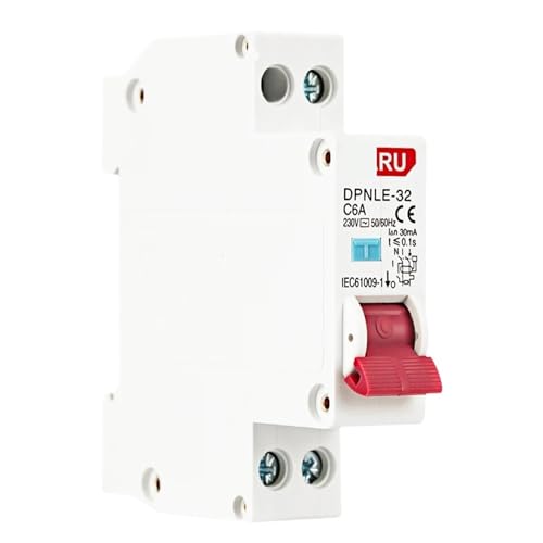 18MM AC 230V 50/60Hz MCB RCBO 1P + N 6KA Fehlerstrom-Differentialschutzschalter Überstromleckschutz(20A) von LIHWQ