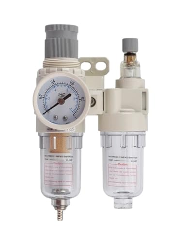 AFC2000 Compressed Air Compressor Drain Source Air Filter Unit Component Processor Treadment Pneumatic Parts Tool Tools(AFC2000-2xPC8-G02) von LIHWQ