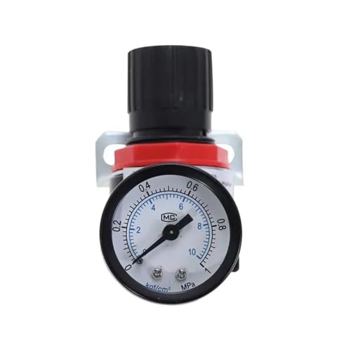 AR2000 1/4 "Gewinde Pneumatische Luft Kompressor Druckregler Reduktion Ventil 4MM 6MM 8MM 10MM 12MM anschluss Armaturen(AR2000 w BT 10mm) von LIHWQ