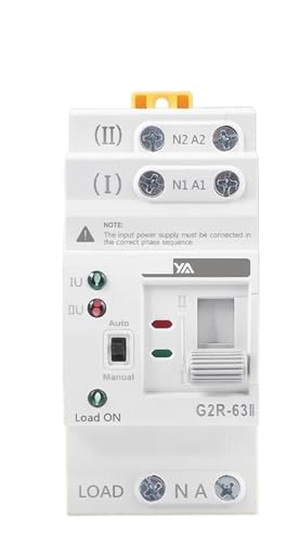 G2R Din-schiene 2P 63A ATS Dual Power Automatic Transfer Switch Elektrische Wahlschalter Unterbrechungsfreie Stromversorgung 63A 110V 220V(2P 63A 220V) von LIHWQ