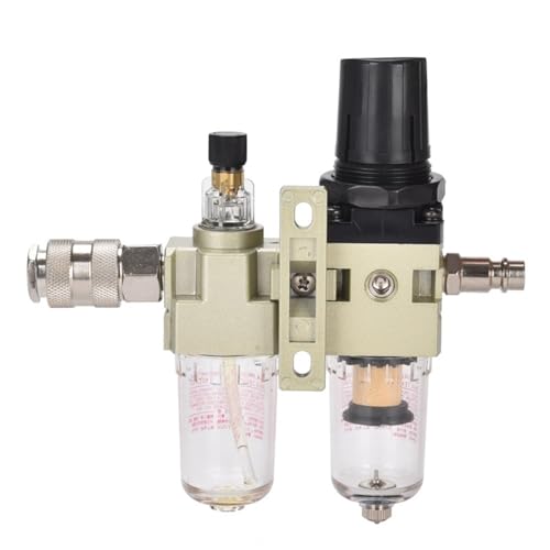 Kompressor Luftfilter Druckregler Falle Pneumatische Öl Wasser Separator Pumpe Manuelle Entwässerung Versorgung AC2010-02 SMC Typ(AC2010-02 w SMPM20) von LIHWQ